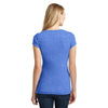 District Women's Heathered Royal Very Important Tee Deep V-Neck