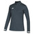 adidas Women's Grey/White Team 19 Long Sleeve Quarter Zip