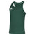 adidas Men's Team Dark Green/White Team 19 Singlet Tank