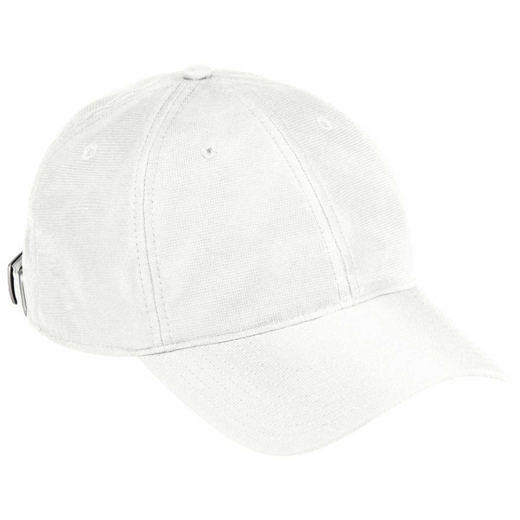 adidas White Performance Slouch Cap