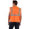 OccuNomix Orange 5 Pt. Break-Away Mesh Vest