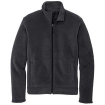 Port Authority Men's Graphite/Deep Black Ultra Warm Brushed Fleece Jacket