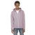 American Apparel Unisex Mauve Flex Fleece Zip Hoodie