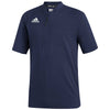 adidas Men's Team Navy Blue/White Under The Lights Short Sleeve 1/4 Zip