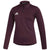 adidas Women's Team Maroon/White Under The Lights Long Sleeve Woven 1/4 Zip