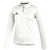 adidas Women's White/Grey Five Under The Lights Long Sleeve Woven 1/4 Zip