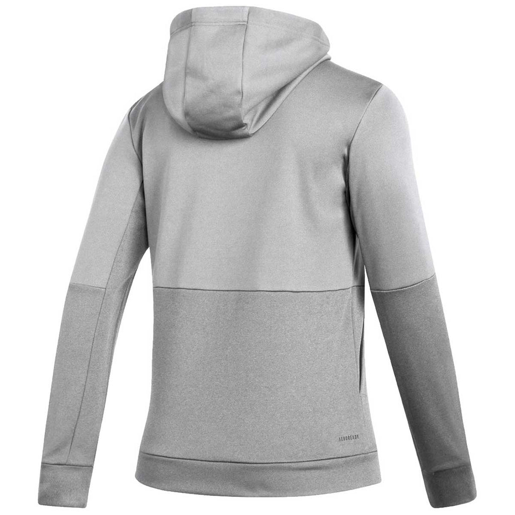 adidas Women's Grey Two/White Team Issue Pullover