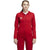 adidas Women's Team Power Red/White Team Issue Full Zip Jacket