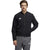 adidas Men's Black/White Under The Lights Woven Bomber Jacket