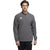 adidas Men's Grey Five/White Under The Lights Long Sleeve Woven 1/4 Zip