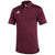 adidas Men's Team Collegiate Burgundy/White Under The Lights Coaches Polo