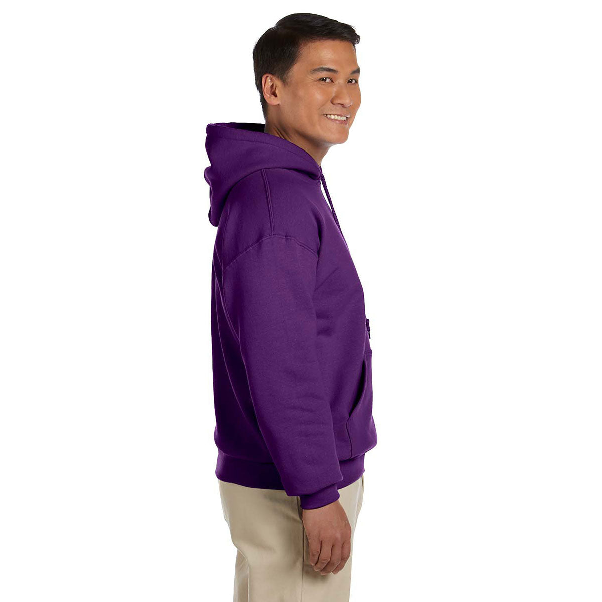 Gildan purple hoodie fashion