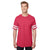 Gildan Men's Heather Red/White Heavy Cotton Victory T-Shirt