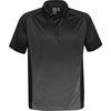 Stormtech Men's Black/Graphite Matrix Polo