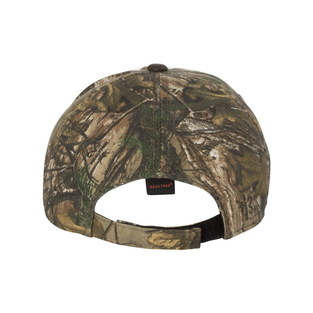 Outdoor Cap Brown/Realtree Xtra Weathered Camo Cap