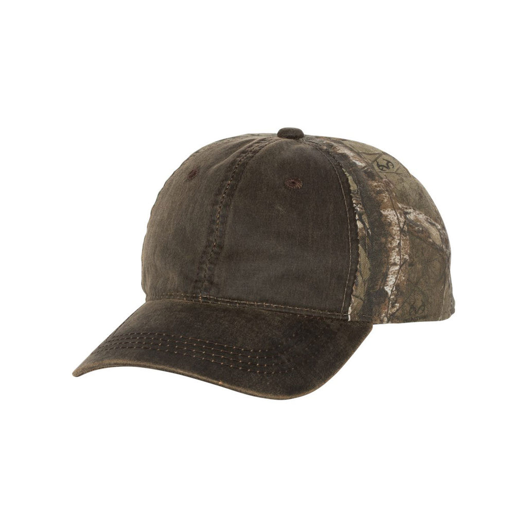 Outdoor Cap Brown/Realtree Xtra Weathered Camo Cap