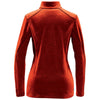 Stormtech Women's Fire Orange Base Thermal 1/4 Zip