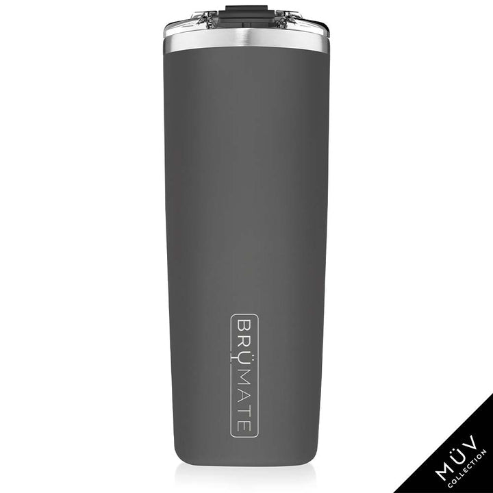 BruMate Highball Tumbler Matte Gray 12oz - Cheers Wines and Spirits