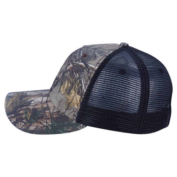 Paramount Apparel Realtree Xtra Brown/Black Camo Mesh Back Cap