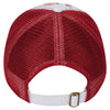 Paramount Apparel White/Dark Red Patriotic Mesh Back Cap