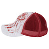 Paramount Apparel White/Dark Red Patriotic Mesh Back Cap