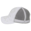 Paramount Apparel White/Grey Patriotic Mesh Back Cap