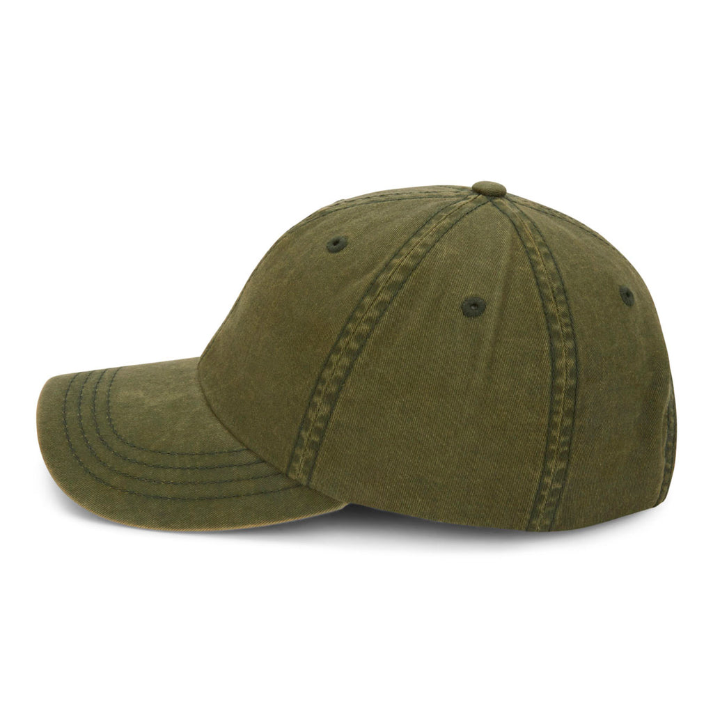 Paramount Apparel Olive Pigment Washed Cap