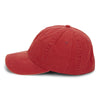 Paramount Apparel Red Pigment Washed Cap