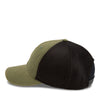 Paramount Apparel Olive/Black Pigment Washed Soft Mesh Cap