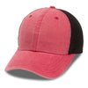 Paramount Apparel Red/Black Pigment Washed Soft Mesh Cap