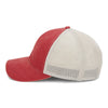 Paramount Apparel Red/Stone Pigment Washed Soft Mesh Cap