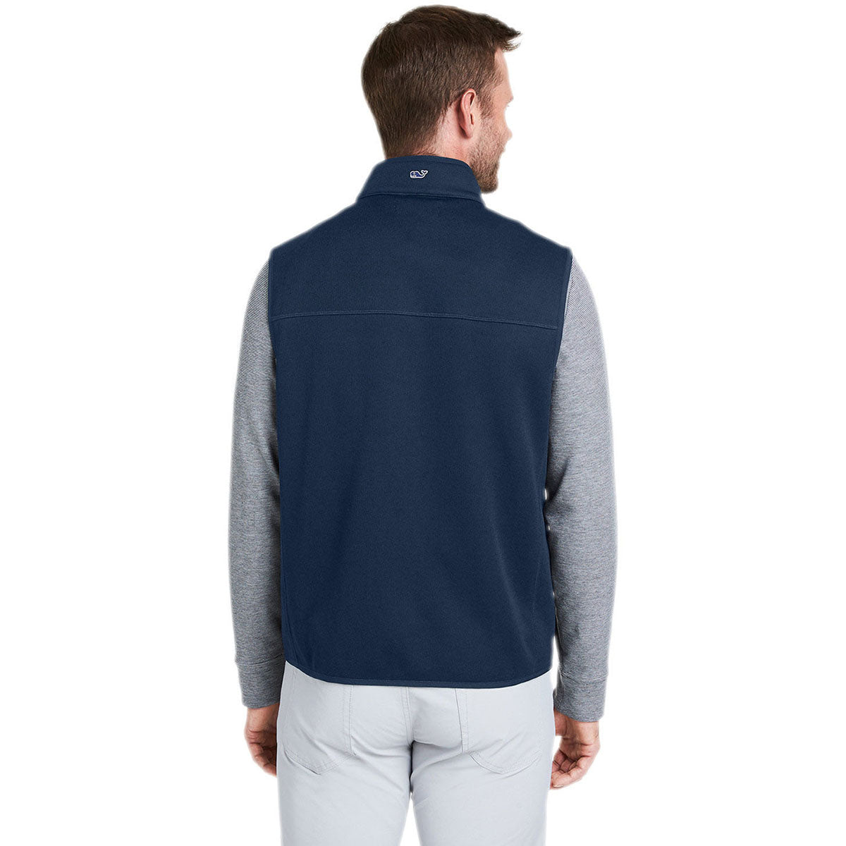 Shop Green Bay Packers Mountain Sweater Fleece Vest at vineyard vines