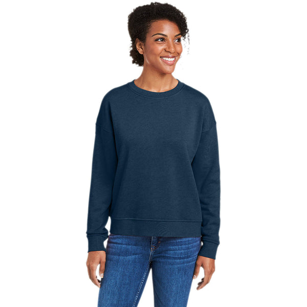 Vineyard Vines Women's Vineyard Navy Garment-Dyed Crew