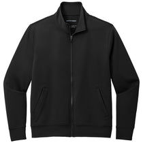 Port Authority Men's Deep Black C-FREE Double Knit Full-Zip