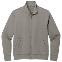 Port Authority Men's Smoke Grey C-FREE Double Knit Full-Zip