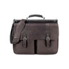 Solo Brown Warren Leather Briefcase