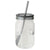 Valumark Grey 28Oz Mason Jar Tumbler