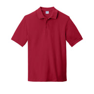 TotallyYourStitch Cotton Blend Custom Embroidered Polo Shirts with Business Logo Personalized