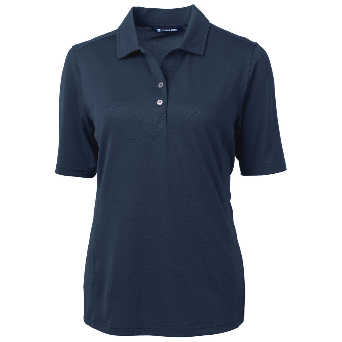 Women's Cutter & Buck White Portland State Vikings Team Virtue Eco Pique  Recycled Polo