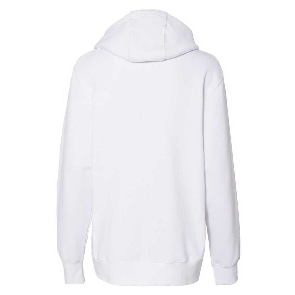 Russell Athletic Women's White Lightweight Hooded Sweatshirt