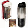 Leeman Black Empire 16 oz. Tumbler and Ghirardelli Cocoa Gift Set