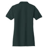 Port & Company Women's Dark Green Core Blend Pique Polo