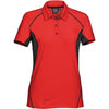 Stormtech Women's Canada Red/Black Laguna Performance Polo