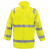 OccuNomix Men's Yellow Premium Flame Resistant Rain Jacket