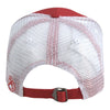 AHEAD Deep Red/White Chino Twill Mesh Back Cap