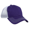 AHEAD Violet/White Chino Twill Mesh Back Cap