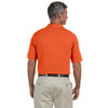 Harriton Men's Team Orange 6 oz. Ringspun Cotton Pique Short-Sleeve Polo