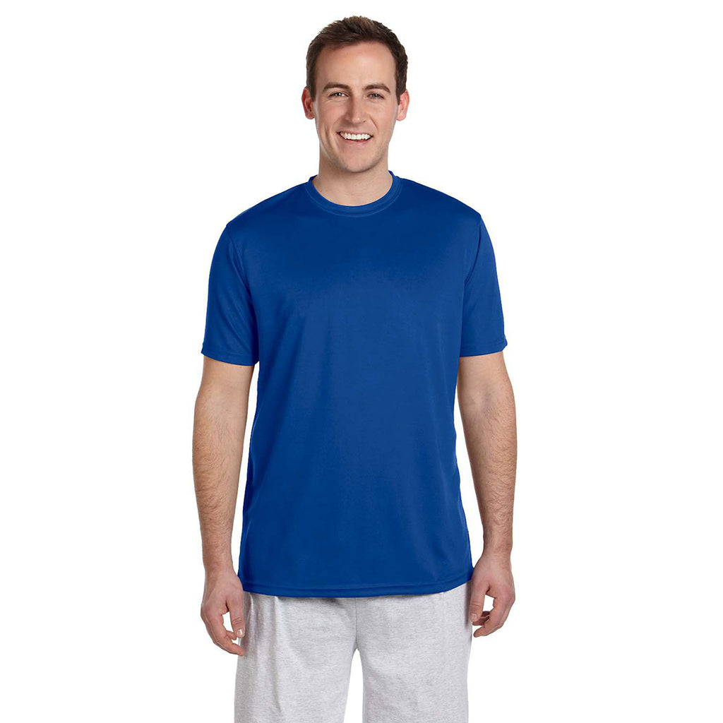 Harriton Men's True Royal 4.2 oz. Athletic Sport T-Shirt