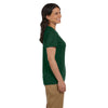 Harriton Women's Dark Green 4.2 oz. Athletic Sport T-Shirt