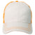 AHEAD Chalk/University Tennessee Orange Collegiate Washed 2-Tone Cap